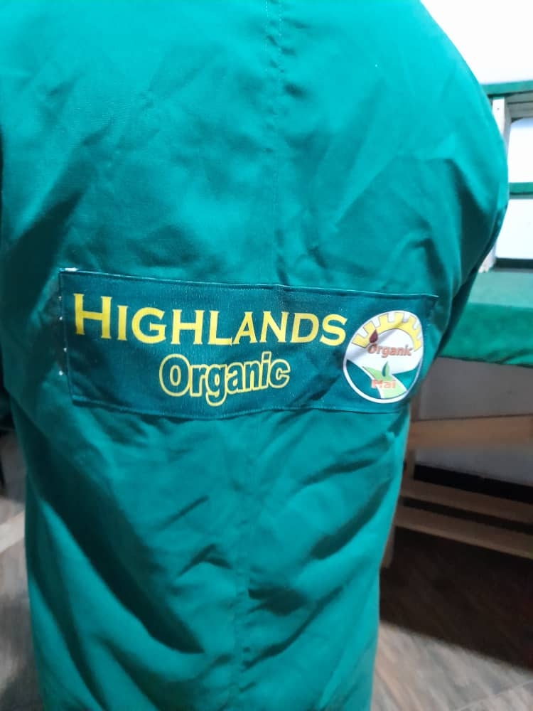 Tanzania Highland Organic Co. Ltd branded field uniform